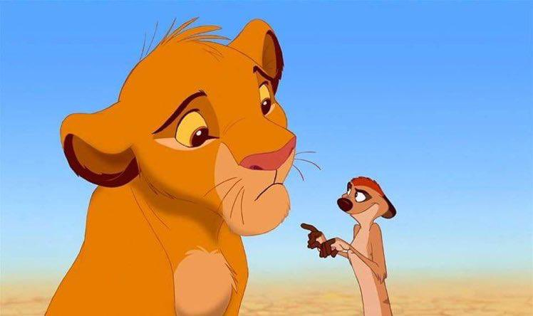 f_m_d2001's tweet image. اي خساره كسبت فيها نفسك إياك تسميها خساره يا سيمبا