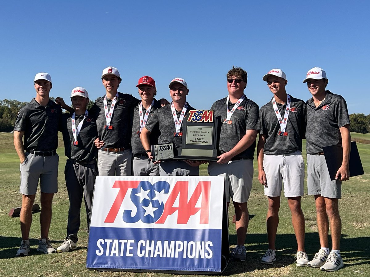 🏆 Just in: The BOYS Golf team has WON the STATE CHAMPIONSHIP!!!
🥇 Junior Sam Otwell has won FIRST place overall.  

🎉 Absolutely incredible! Congrats to all.
More info to come!

#SMMHSsoars