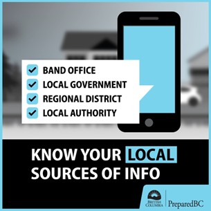 During an emergency, communication will be critical. Get the correct information on where to go and what to do next from TRUSTED SOURCES.
 
 Look for guidance from official sources. Follow social media sites and get information

Stay informed &amp; stay safe!