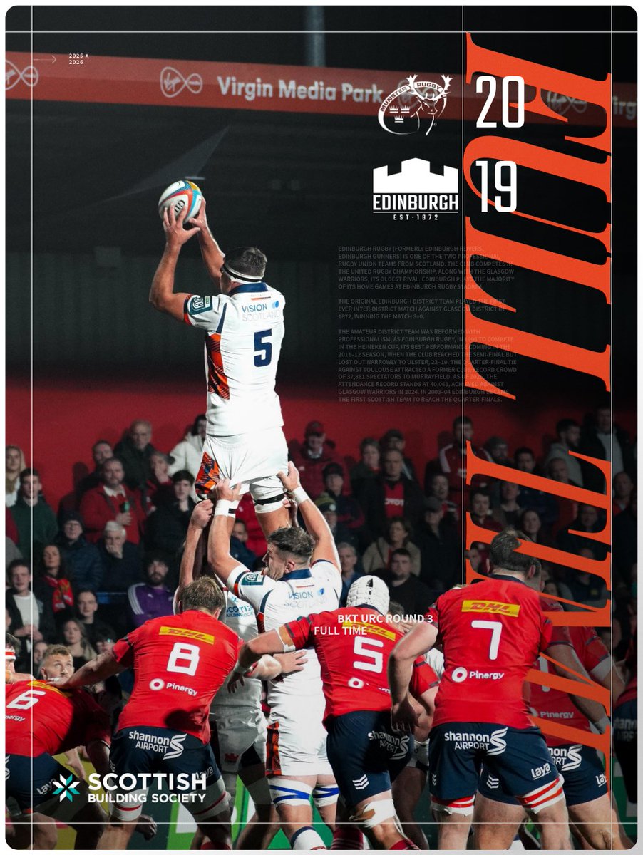 Edinburgh Rugby tweet media