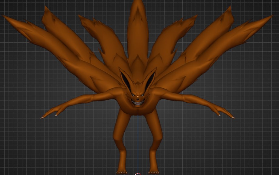 DevStxrms's tweet image. Ninetails PolyModel Practice - forgot to post this #Roblox #RobloxDev #3dmodeling
