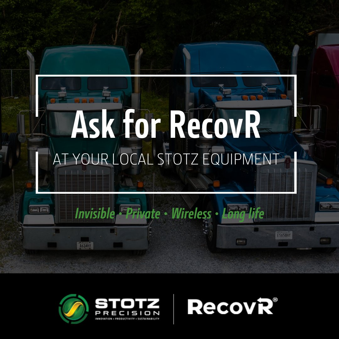 🚜 Protect Your Ag Equipment with RecovR 
When you buy a new ag vehicle, it’s the perfect time to protect your investment from theft and gain peace of mind knowing you can recover it if it’s ever stolen.
- Simple &amp; Reliable – Pre-installed by your dealer, invisible, and always