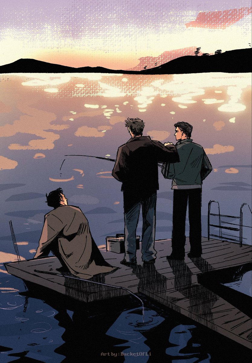 li_bucket's tweet image. Family time 🎣
#destiel