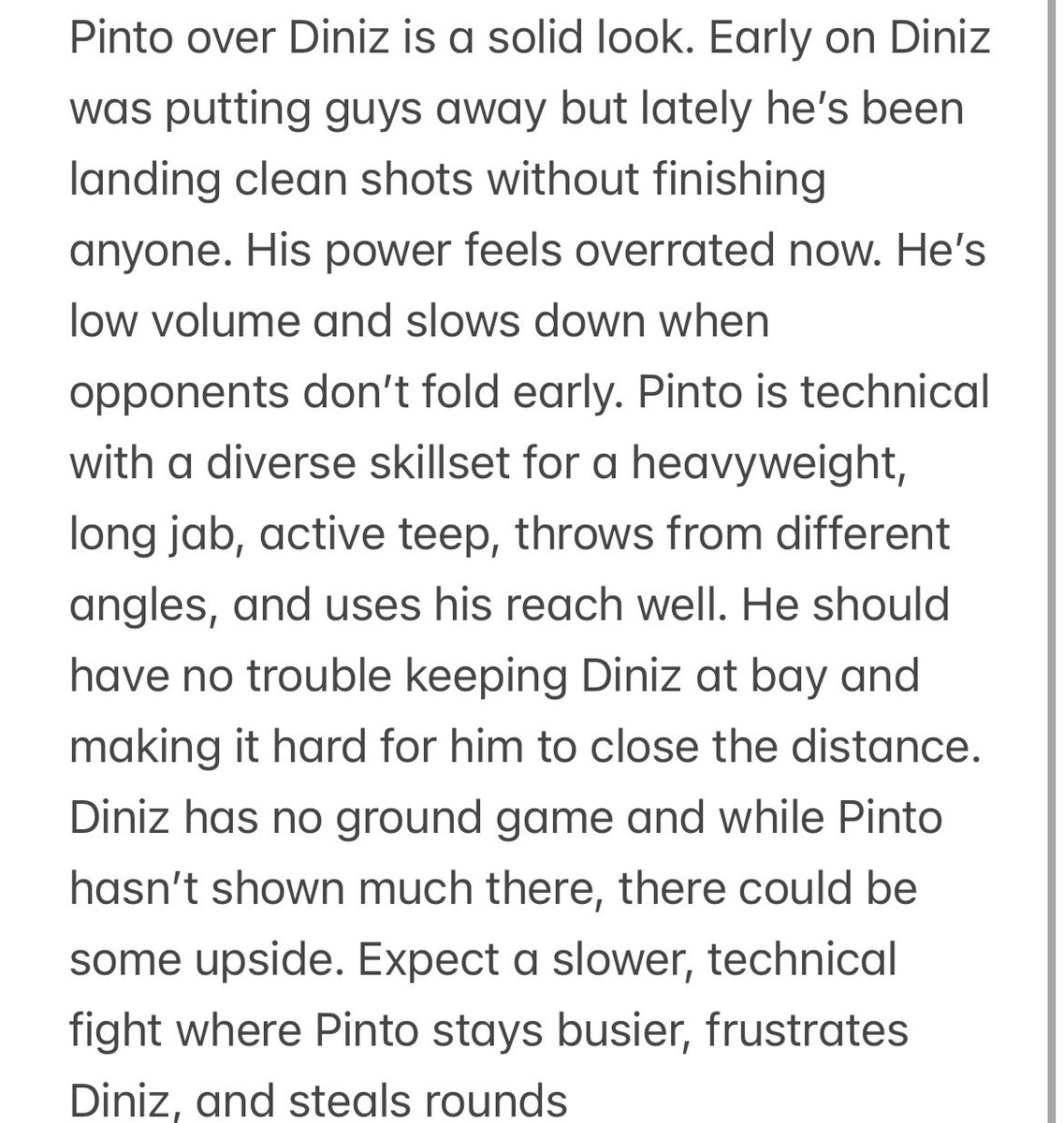 tqnndy's tweet image. #UFCRio 

Mario Pinto (+120) 🇵🇹

1U to win 1.2U

#MMATwitter #UFC