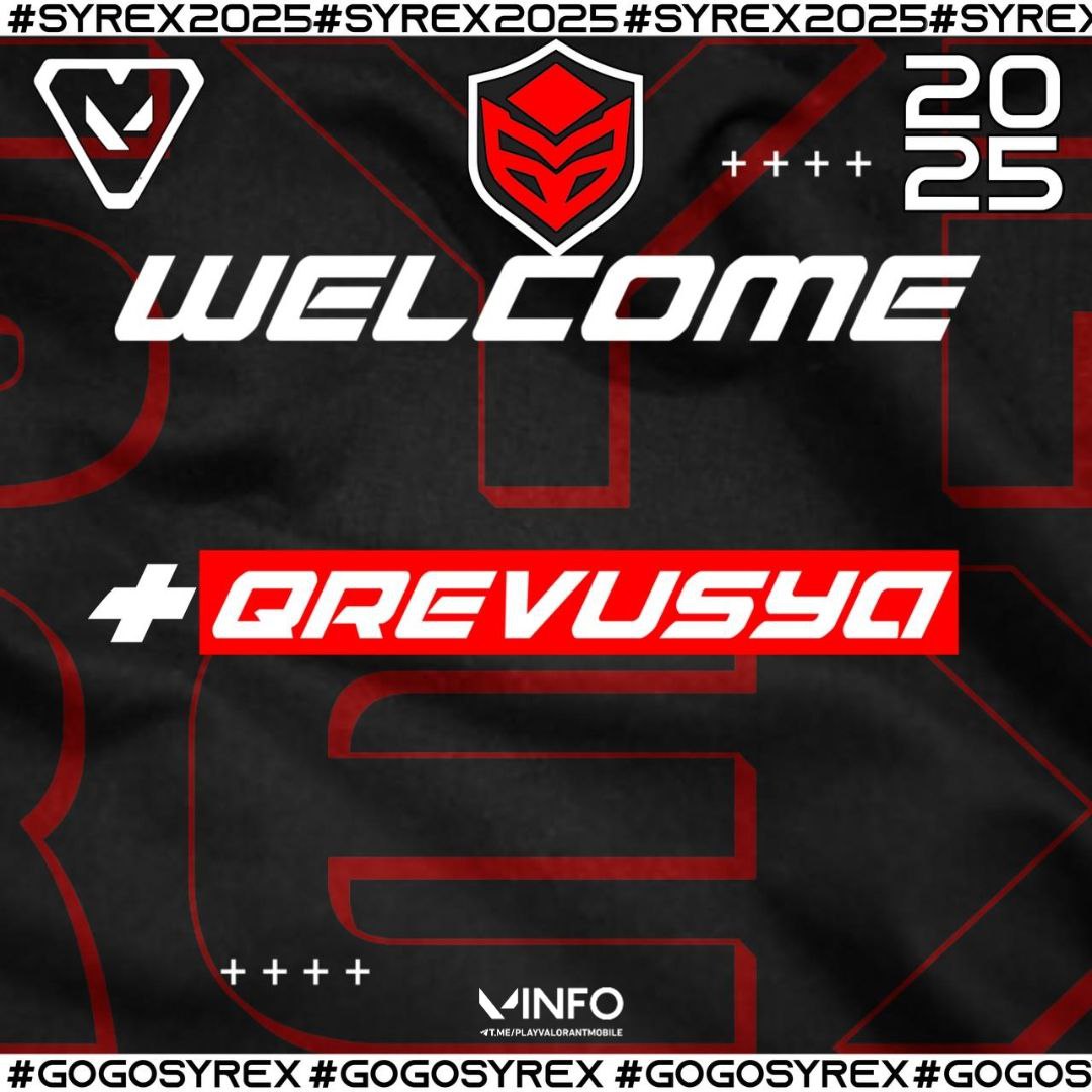 ValorMINTEL's tweet photo. 🚨 @QreV1S joins Team SYREX #VALORANT Mobile (CIS)

#VALORANTMobile https://t.co/DevWuVWrS6