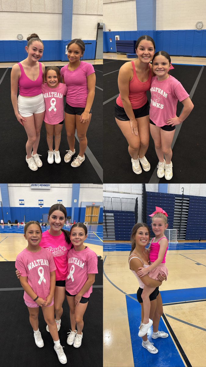 whscheering's tweet image. We had a blast at our annual youth clinic! 🩷