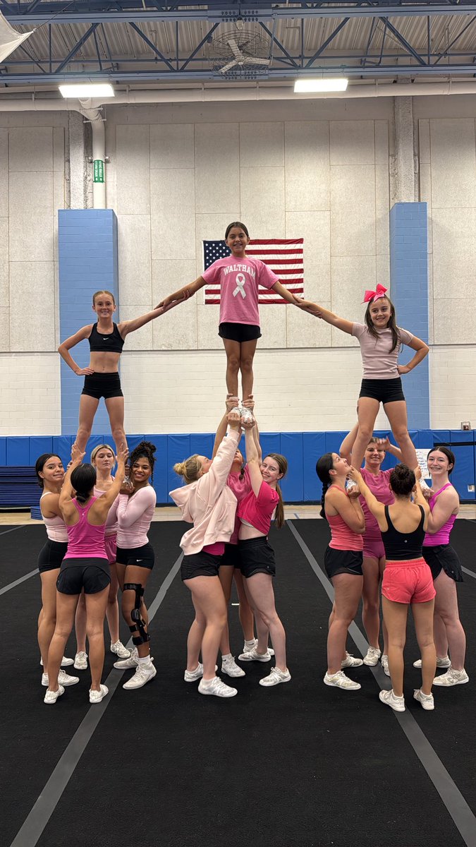 whscheering's tweet image. We had a blast at our annual youth clinic! 🩷