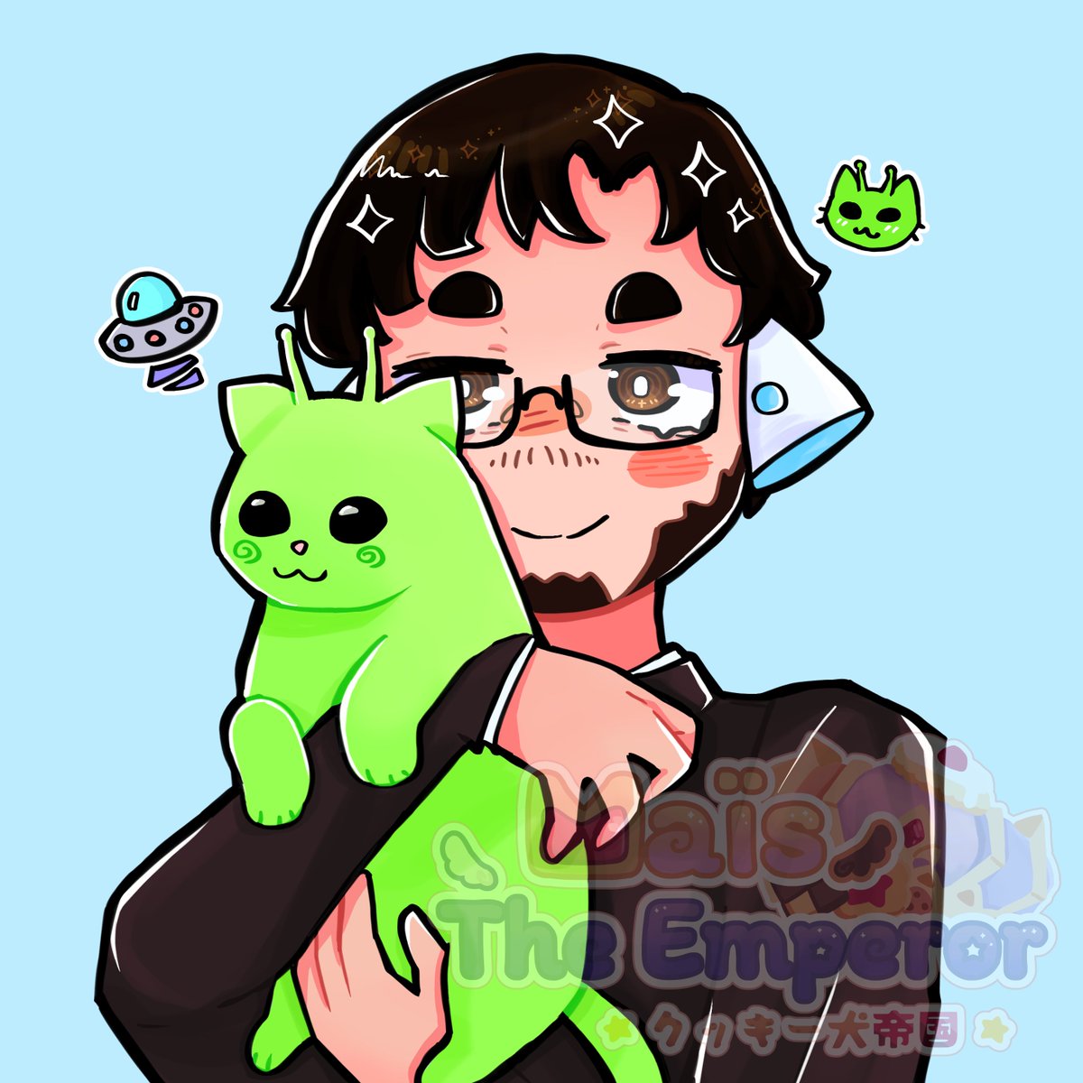 SpringaelGeorge's tweet image. Merci beaucoup pour ton super travail, c’était vraiment top bien 🩵🐱🛸💚 @MaisTheEmperor