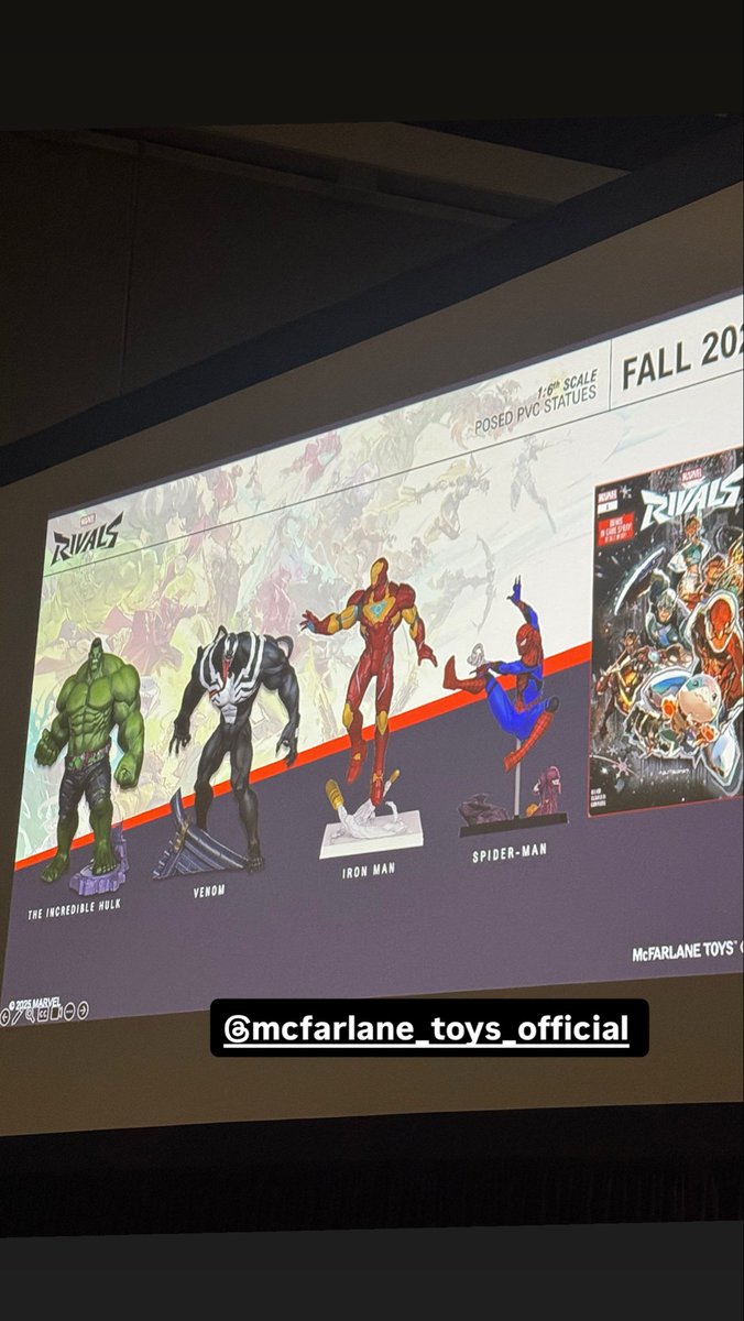 Todd_McFarlane's tweet image. Marvel Rivals from @mcfarlanetoys #MarvelRivals #marvel #videogames #ActionFigure