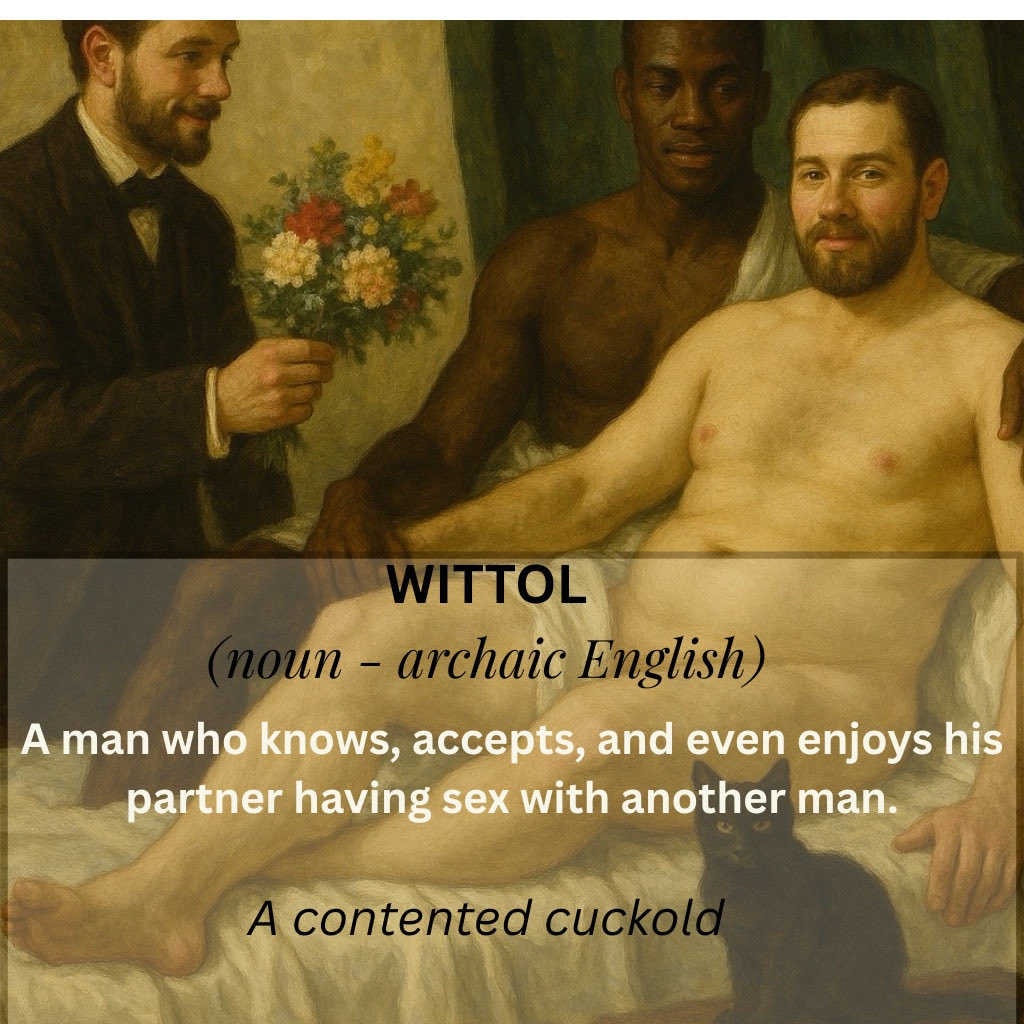 gaycuckoldhubby's tweet photo. Are you a Wittol? https://t.co/mbuPck5RBP