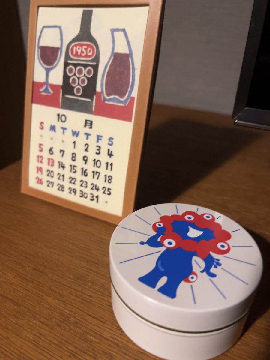 shin0843's tweet image. 帰宅したらミャクミャクがいた
今晩はありがとうございました☺️