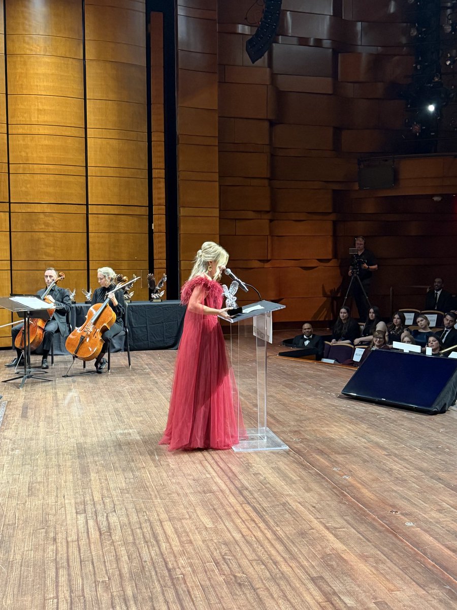 KatiePavlich's tweet image. Thank you @NestpointFDN for a wonderful night at @kencen honoring and celebrating American Exceptionalism. It was a privilege to present @Annewilsonmusic with the American Exceptionalism in the Arts and Music Award 🎶🇺🇸