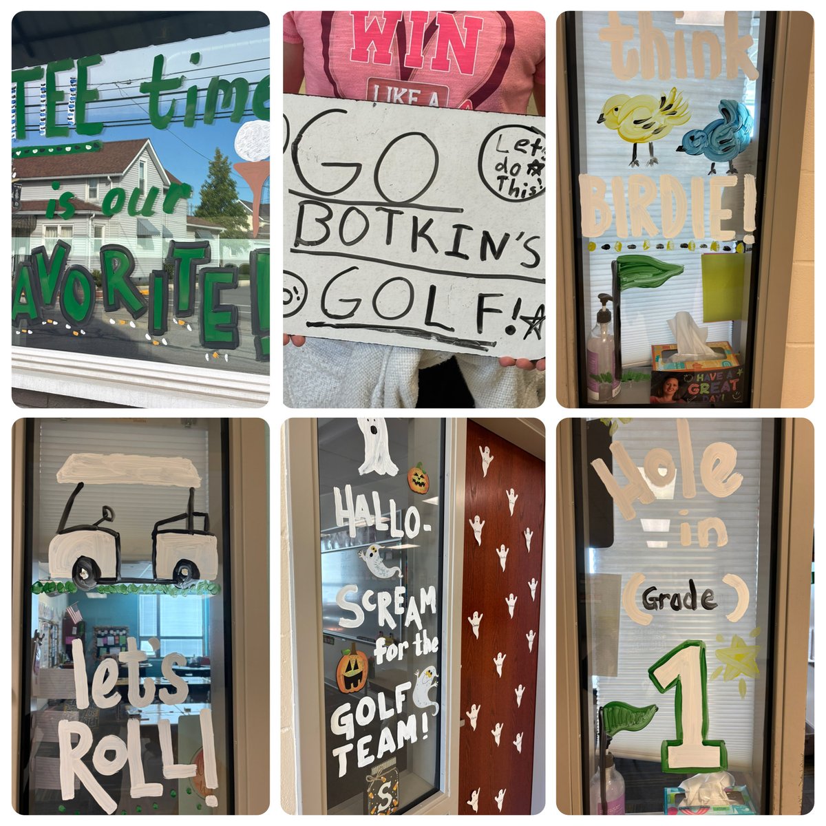 BotkinsGolf's tweet image. Look around our school &amp;amp; @Village_Botkins. It’s beginning to look a lot like @BotkinsGolf is headed to STATE!

Thanks to the Trojan faithful for the awesome clap-out today.

@BotkinsGolf heads to CBUS Sunday for a practice round. The @OHSAASports Championship is Monday &amp;amp; Tuesday.