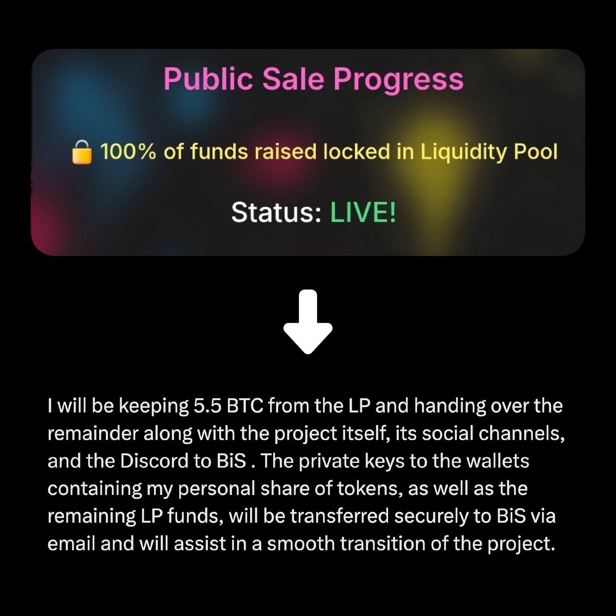 ord_io's tweet image. BREAKING: The top BRC 2.0 project Adderrels just rugged 5.5 BTC ($643,316) from the LP
