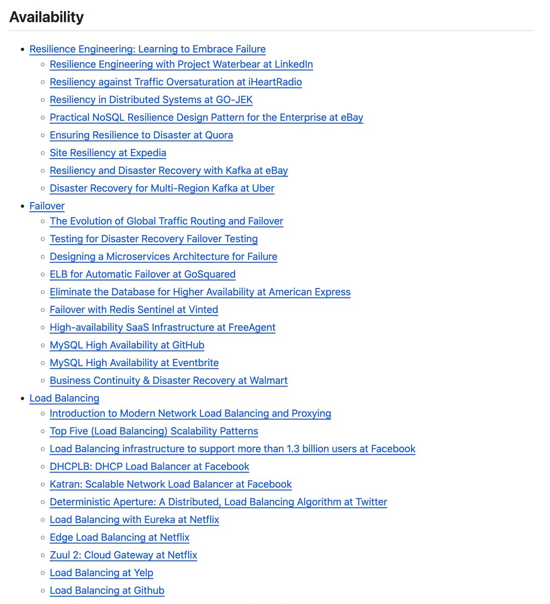 shiba_program's tweet image. 「コードは書けるようになった。次は“設計”を学びたい」人へ
大規模システムをどう成長させるかを学べる最高の教材「Awesome Scalability」
このリポジトリでは、Netflix・Uber・Twitterなどが実際にどうやってスケーラビリティを実現しているか、設計原則から実装事例まで体系的に学べる…