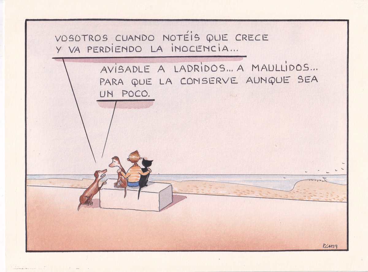 Mi viñeta.
Tesoros que se pierden... a veces.