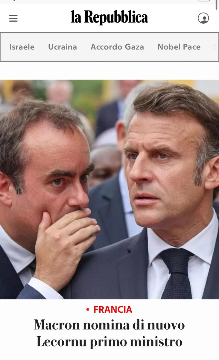 renaudpila's tweet photo. Une du quotidien italien La Reppublica https://t.co/LvnVzecniF