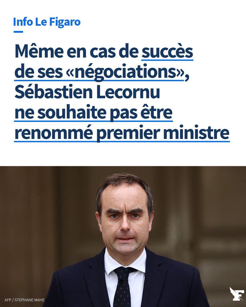 Souvent homme varie, fol qui s’y fie. #Lecornu bis #biscornu