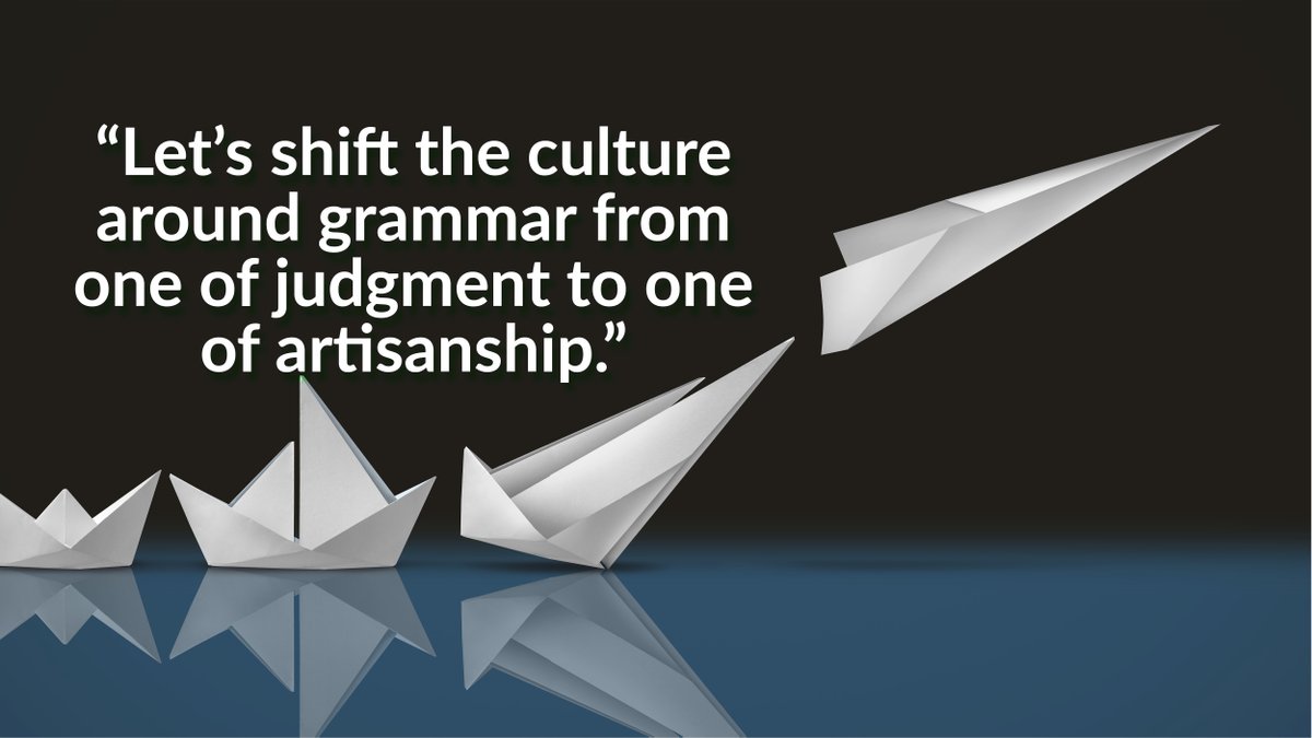 ncte's tweet image. Literacy consultant, author, and educator Patty McGee gets to the root of the problem with grammar instruction in this Member Perspective on the Literacy &amp;amp; NCTE blog.

ncte.org/blog/2025/09/g…

#WhyIWrite #Grammar #NCTE