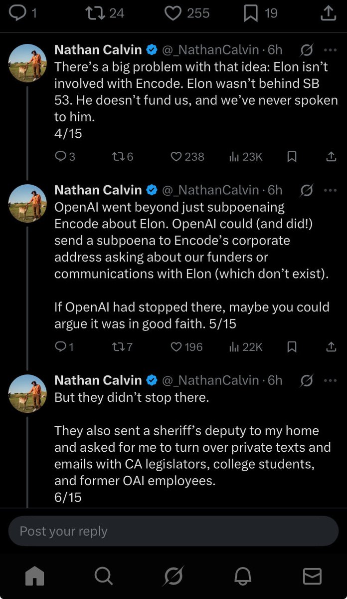 AGIGuardian's tweet image. Holy sh*t OpenAI is imploding from within! Multiple employees who are supporting regulation and whistle blower protection are being intimidated!!! 
@sama @openai @elonmusk