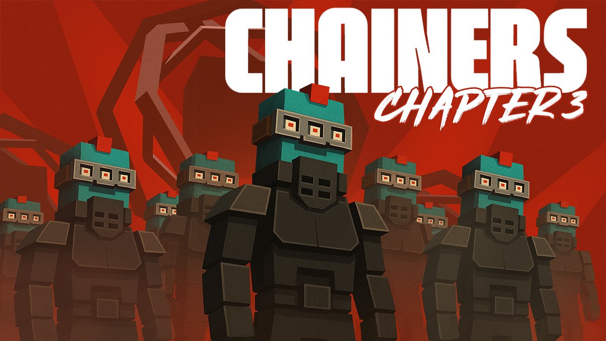 📘Chainers Lore: CHAPTER #3 📘

"Chainerys, once a tapestry of vibrant creativity and individual expression, fell into uniformity..." 😨

What happened? And what battle lays ahead?
📍Read the freshest chapter here: docs.chainers.io/chainers-docs/…

Tell us what emotions did you feel after