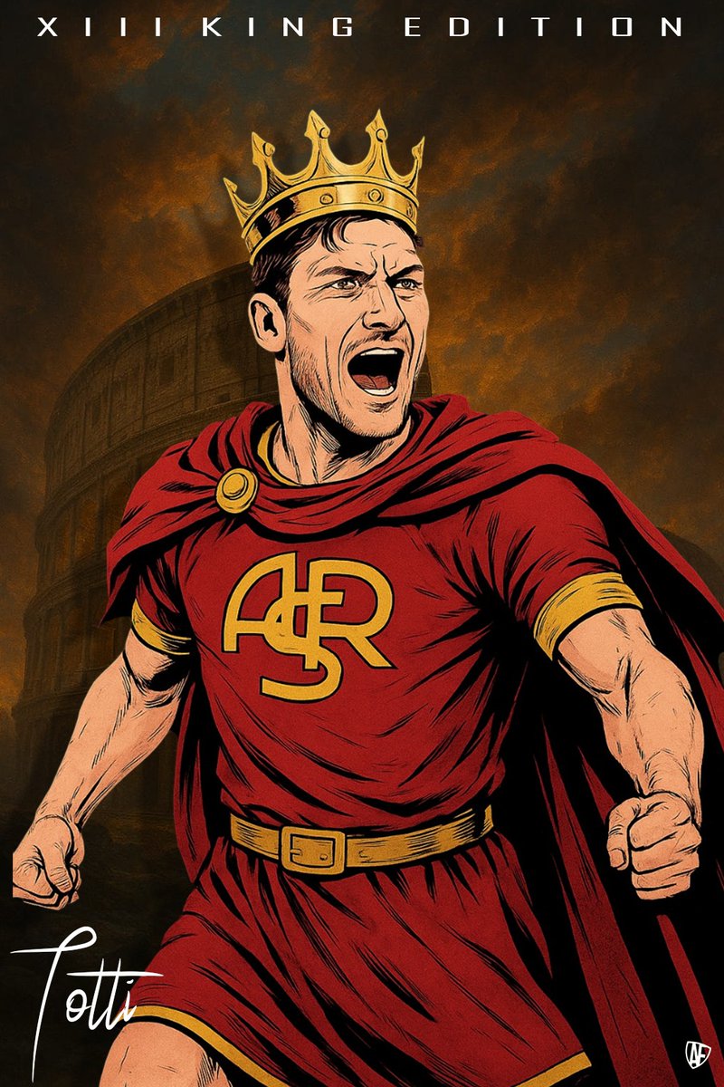 👑🇮🇹 <a href="/Totti/">Francesco Totti</a> #AFdesign