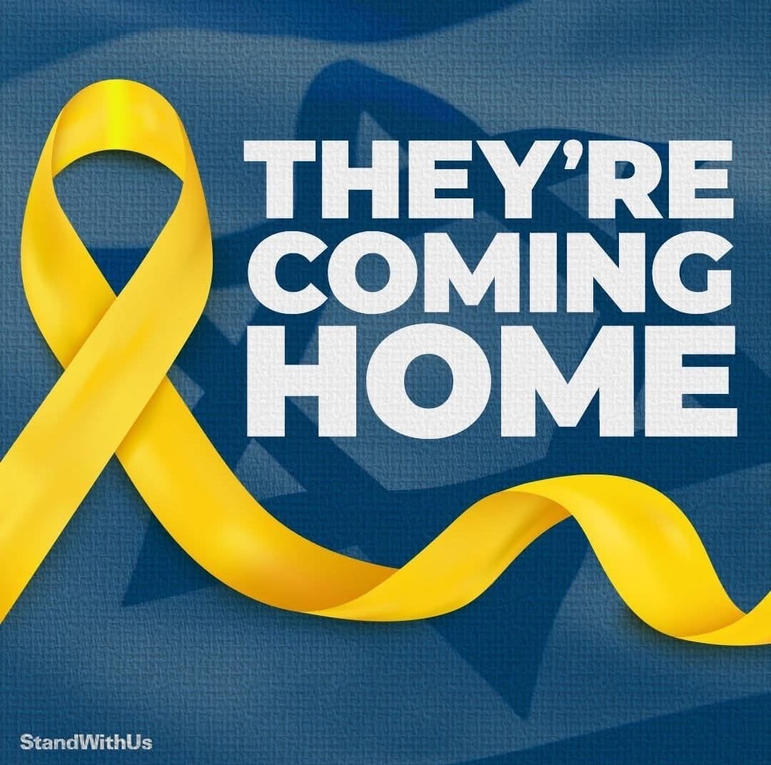 Große Freude um alle, die freikommen und große Trauer um die, die in Gaza gestorben sind. 
#BringThemHome