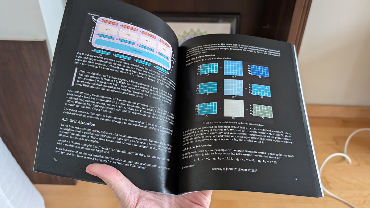 burkov's tweet image. Indeed. My book on language models is available in dark mode, and it looks gorgeous.