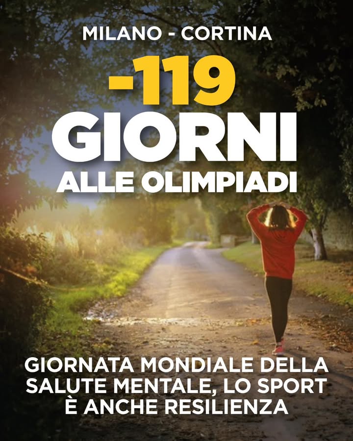 LegaSalvini's tweet image. –119 GIORNI ALLE OLIMPIADI: GIORNATA MONDIALE DELLA SALUTE MENTALE, AI GIOCHI GLI ATLETI AVRANNO SUPPORTO PSICOLOGICO

In occasione della Giornata Mondiale della Salute Mentale, il MIT e SIMICO ricordano che lo sport non richiede solo potenza,… facebook.com/50315025116667…