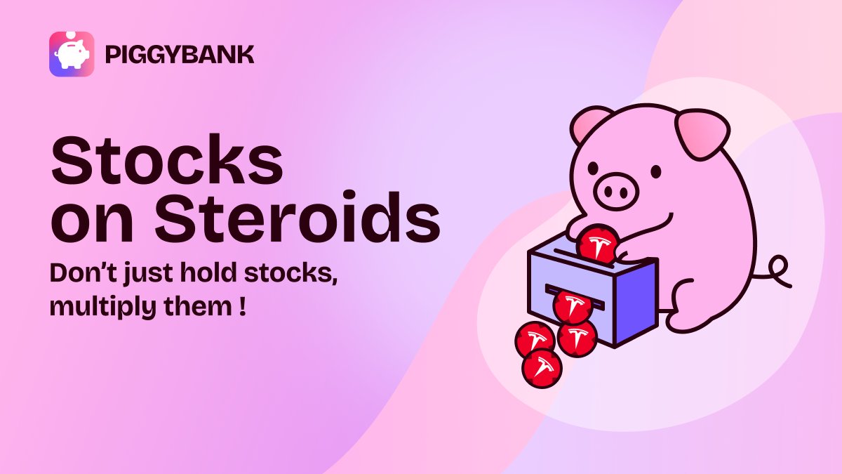 DataWritesX's tweet image. Let me tell you a little story about the most popular pig on CT🙂↔️
So I was scrolling through @PlortalAI when I saw this fat little pig pop up — @piggybank_fi.
At first, I laughed. Like, what can a pig teach me about money?
But then I saw it:
“Don’t just hold @xStockfi,…