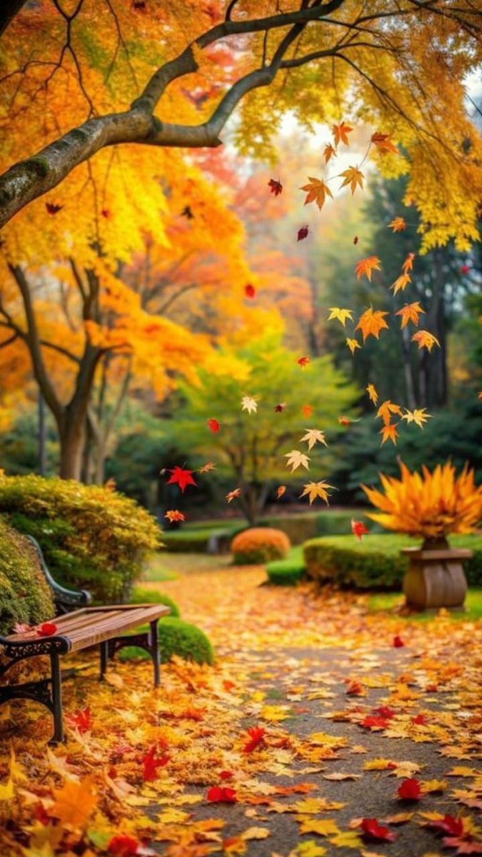 ما أصدق الخريف... 
حينما يأتي إلينا
ليختبر حقيقة من حولنا
فهناك من يتشبس لقوة ما بداخله و صلابته
و أخرون أوراقاً هشه خاوية تتساقط تباعاً
فالمواقف خريف العلاقات💜🦋