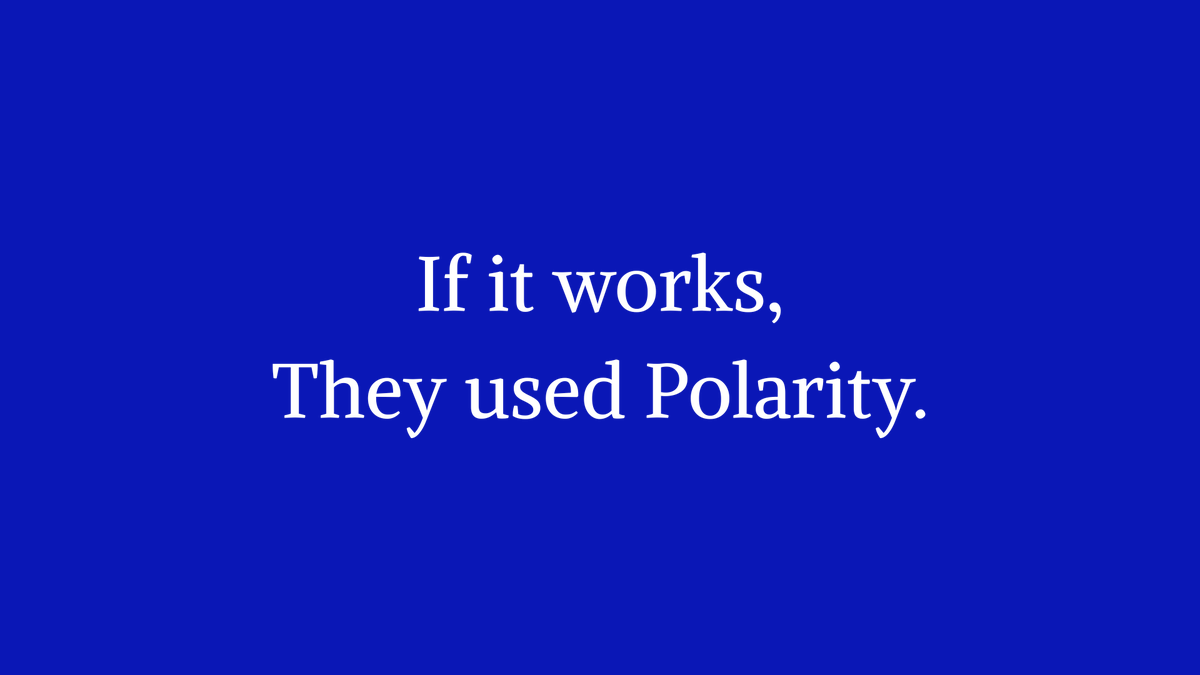 polarityco's tweet image. NEW @ polarity.cc
