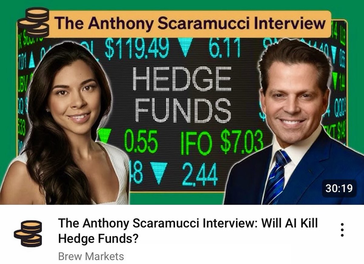 ☕BREW: Intervista esclusiva con Anthony Scaramucci, fondatore di SkyBridge
