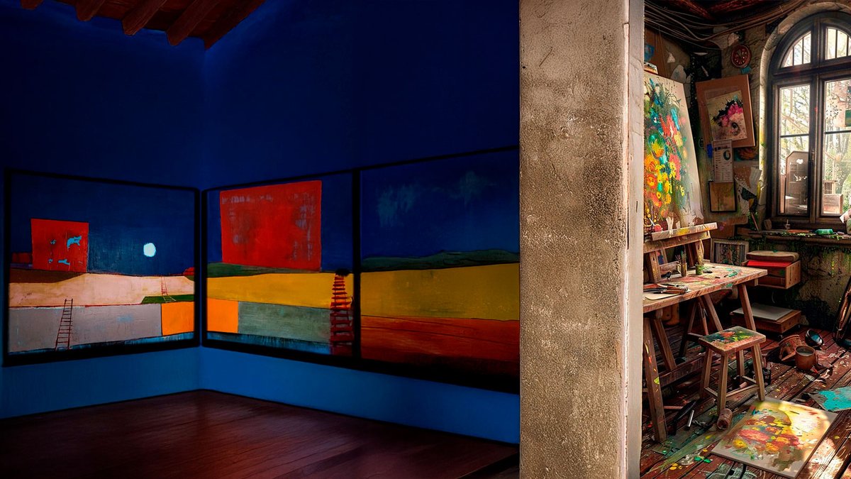 MauriValch's tweet image. Hi everyone! I’m Maurizio Valch, a visual artist. I create surreal, minimalist landscapes and dreamlike scenes that can bring a touch of contemplation and atmosphere to any space. I’d love to share my work here and connect with people who appreciate art as part of their home.