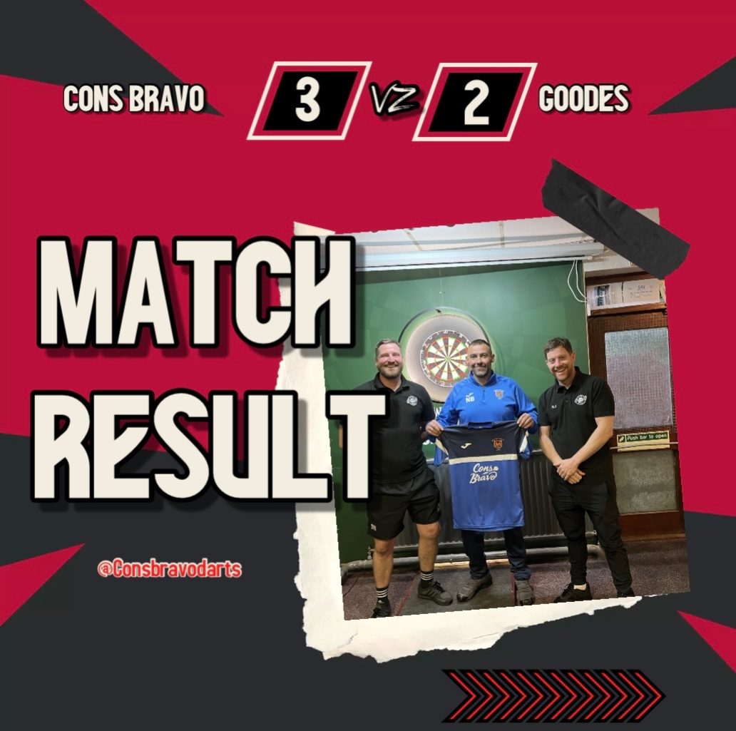 Match Result 🎯

Not the best performance tonight but a late serge after being 2-1 down to win the game 3-2 💪🏻

#StillTop

#ConsBravo ©️
