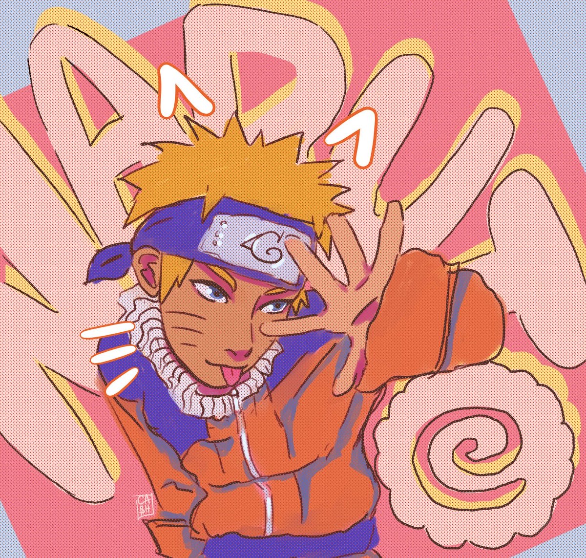 ichirakus's tweet image. drew smth real quick, happy birthday #naruto =^_^= 🍥