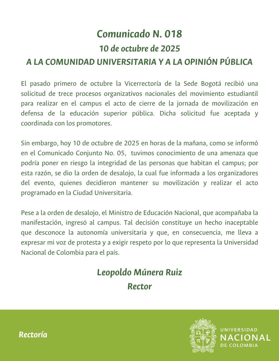 Leopoldo Múnera tweet media