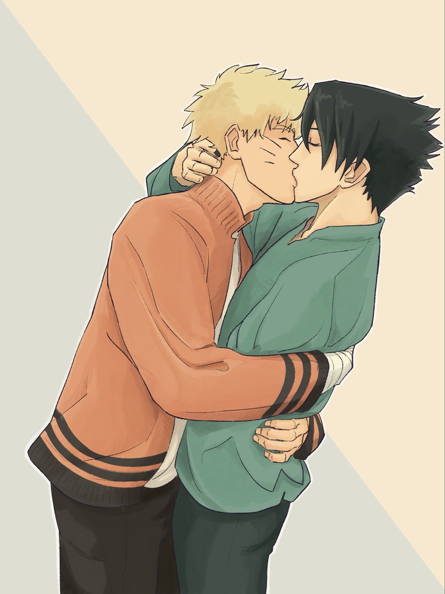Almightyshadowc's tweet image. #snsmonth day 8: can’t stop kissing you

(Nart should’ve been at the hokage tower 30 mins ago 🤭)

#snsmonth25 #sns #sasunaru #narusasu