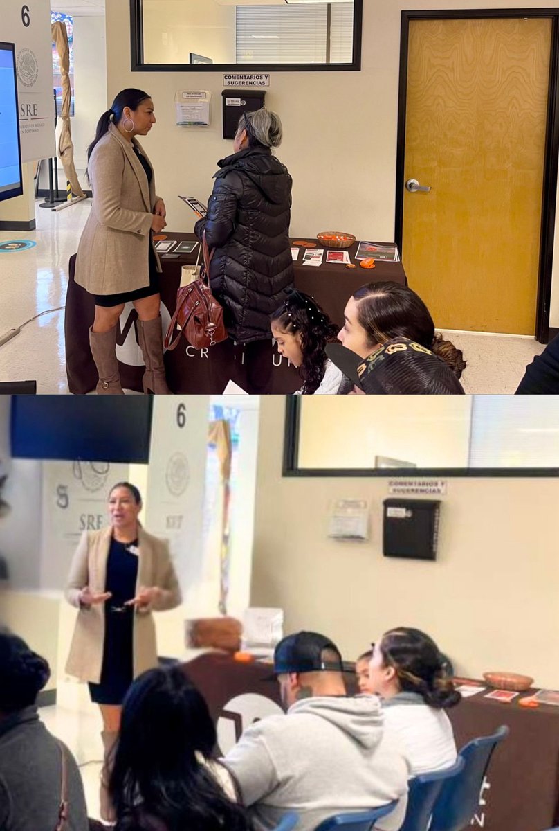 ConsulMex Portland (@consulmexpot) on Twitter photo 🪙 A través de <a href="/VafPortland/">VAF Consulado de México en Portland</a>, <a href="/PointWestCU/">Point West CU</a> brindó orientación y asesoría financiera a nuestra comunidad.
Seguimos fortaleciendo el bienestar económico de las familias mexicanas en Oregón 💚
#AcércateATuConsulado #EducaciónFinanciera #BienestarFinanciero 🪙 A través de <a href="/VafPortland/">VAF Consulado de México en Portland</a>, <a href="/PointWestCU/">Point West CU</a> brindó orientación y asesoría financiera a nuestra comunidad.
Seguimos fortaleciendo el bienestar económico de las familias mexicanas en Oregón 💚
#AcércateATuConsulado #EducaciónFinanciera #BienestarFinanciero