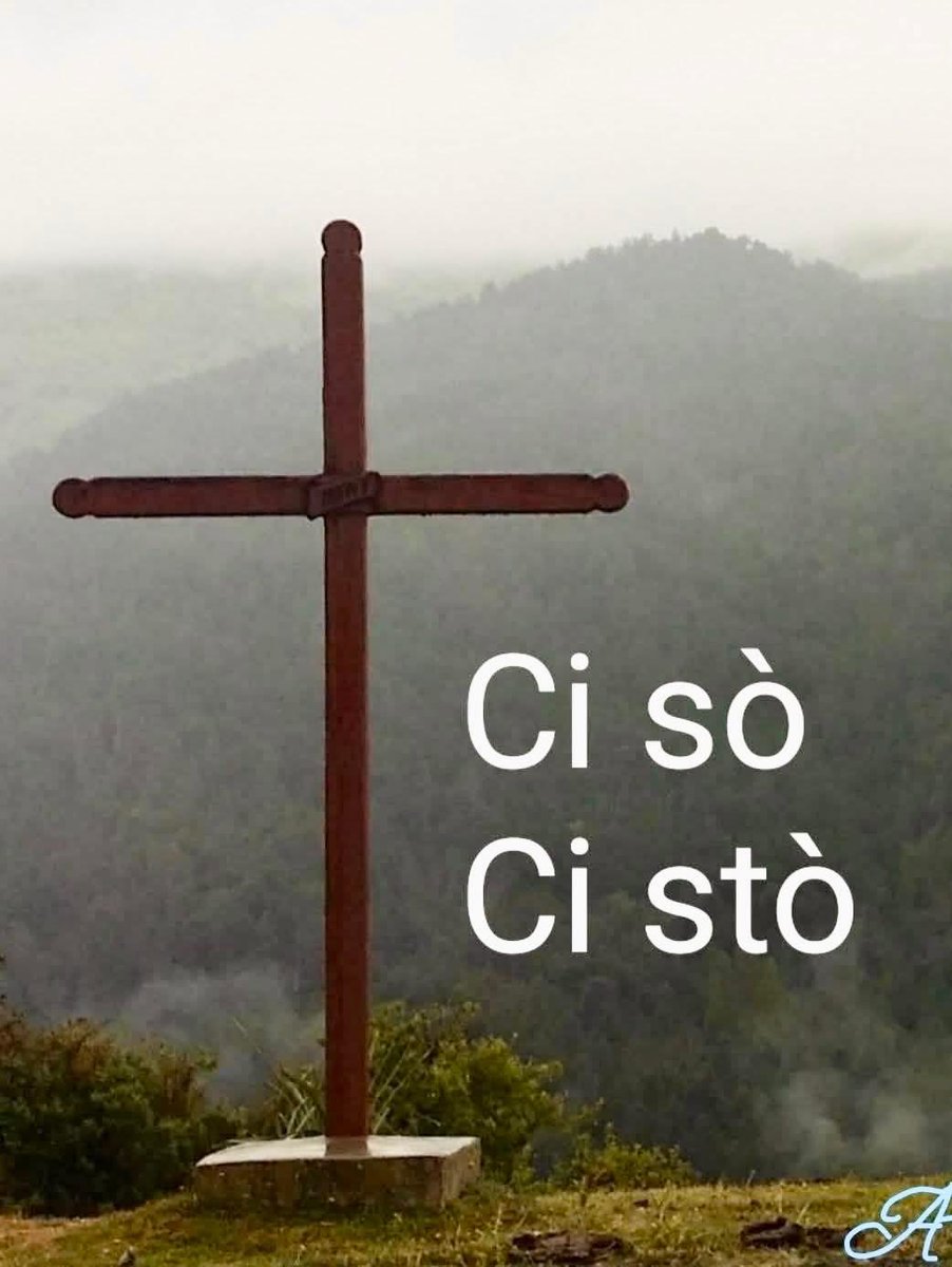 Je cite les propos de l’abbé olivier Culioli , curé de #Sartene :
« Evviva a Croce, a Croce evviva;
evviva a Croce e chi l'esaltò »
 #corse #terrechretienne