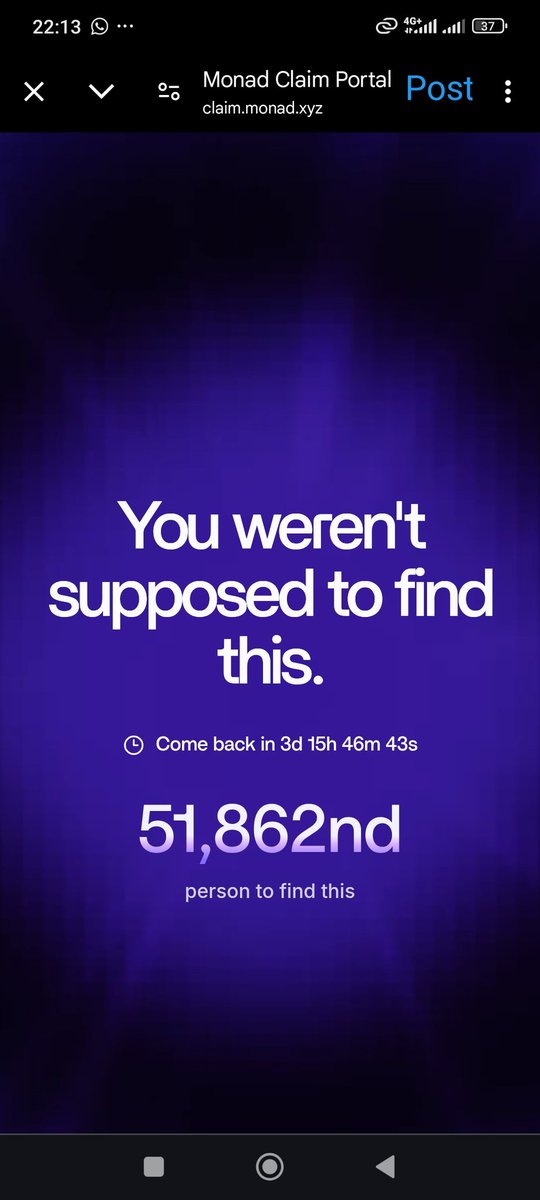 Gmonad 💜💜 if you believe 
Glumi 💜💜 if you yap <a href="/LumiterraGame/">Lumiterra (mainnet arc)</a>