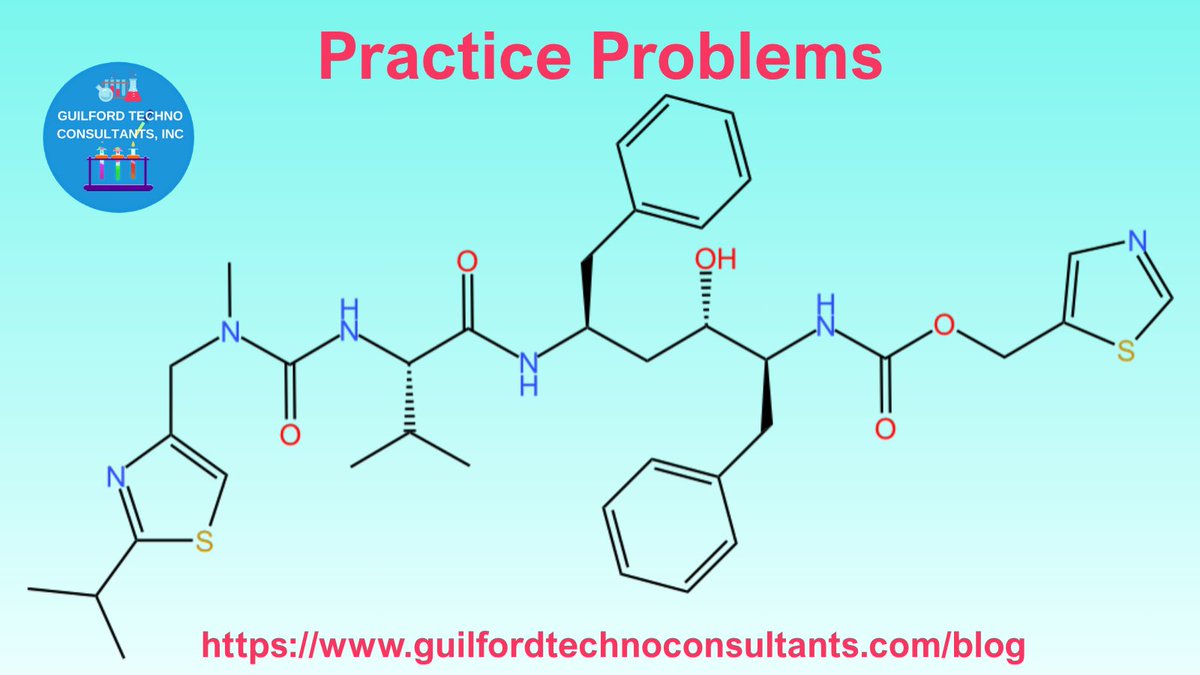 New Blog Post: Organic Chemistry 1 and 2 Practice Problems at guilfordtechnoconsultants.com/blog