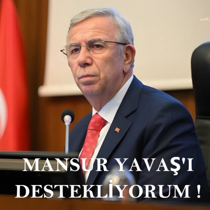 Bu Tweet Ankara Büyükşehir Belediyesi Başkanı Mansur Yavaş'a  DESTEK Butonudur..

Ne Yaparsanız Yapın. Baskı ve Zulme
Boyun Eğmeyeceğiz... Gideceksiniz!