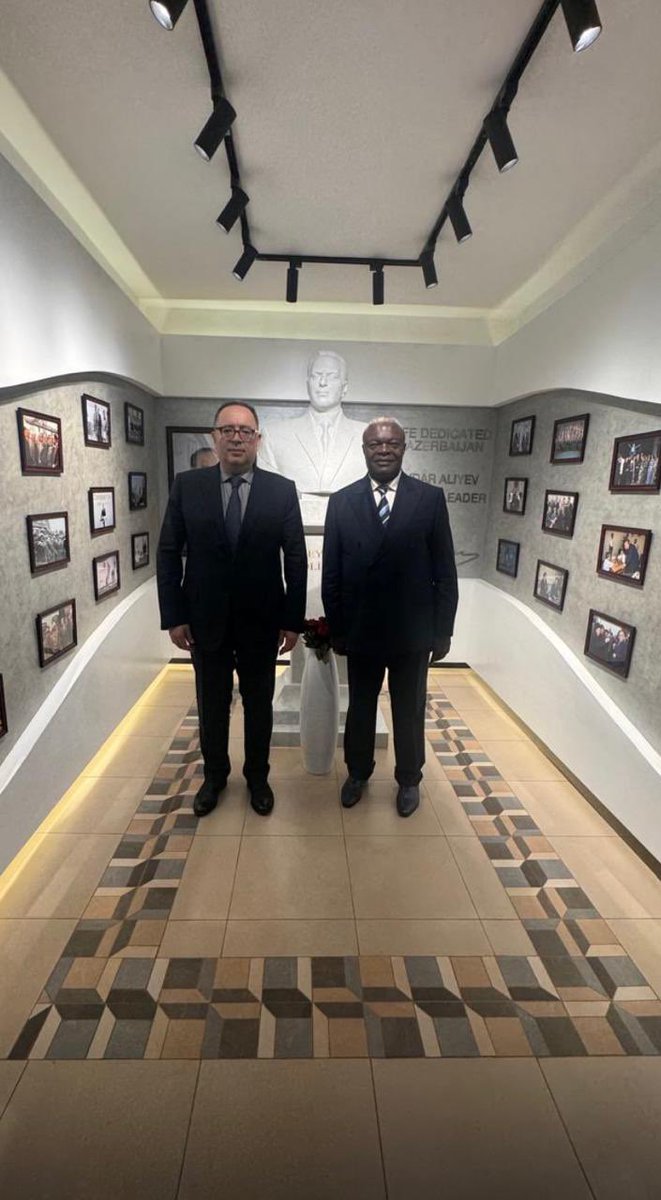 sultan_hajiyev's tweet image. Nous sommes ravis d&apos;accueillir à notre ambassade S.E. Léon François Yandouma, nouvel ambassadeur de la République du Congo au Kenya. Nous avons eu des échanges fructueuses sur des sujets d&apos;intérêt commun et de coopération 🇦🇿🤝🇨🇬