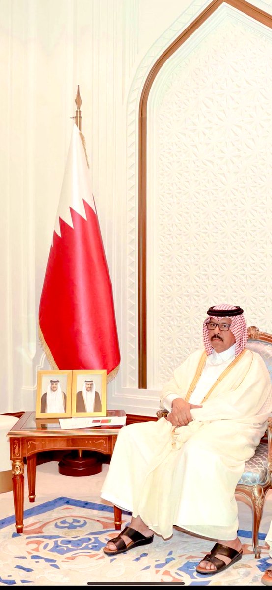 من رجالات دولة #قطر المخلصين ✍🏻

السيد محمد بن فهد المسلم سيبقى علامة في مسيرة العطاء الوطني، ورمزًا من رموز الإخلاص والوفاء للوطن وقيادته الرشيدة 🇶🇦
خدم قطر بكل تفانٍ ومسؤولية، وأسهم في مسيرة البناء والتطوير بعقلٍ حكيم ورؤيةٍ صادقه

حفظ الله دولة قطر وشعبها وقيادتها