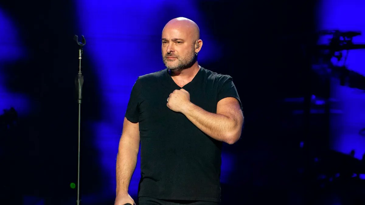 consequence's tweet photo. Disturbed's upcoming concert in Brussels has been canceled after a local mayor cited safety concerns tied to frontman David Draiman’s support of Israel → https://t.co/ZL5RlpBhRB https://t.co/BahNGMhQRy