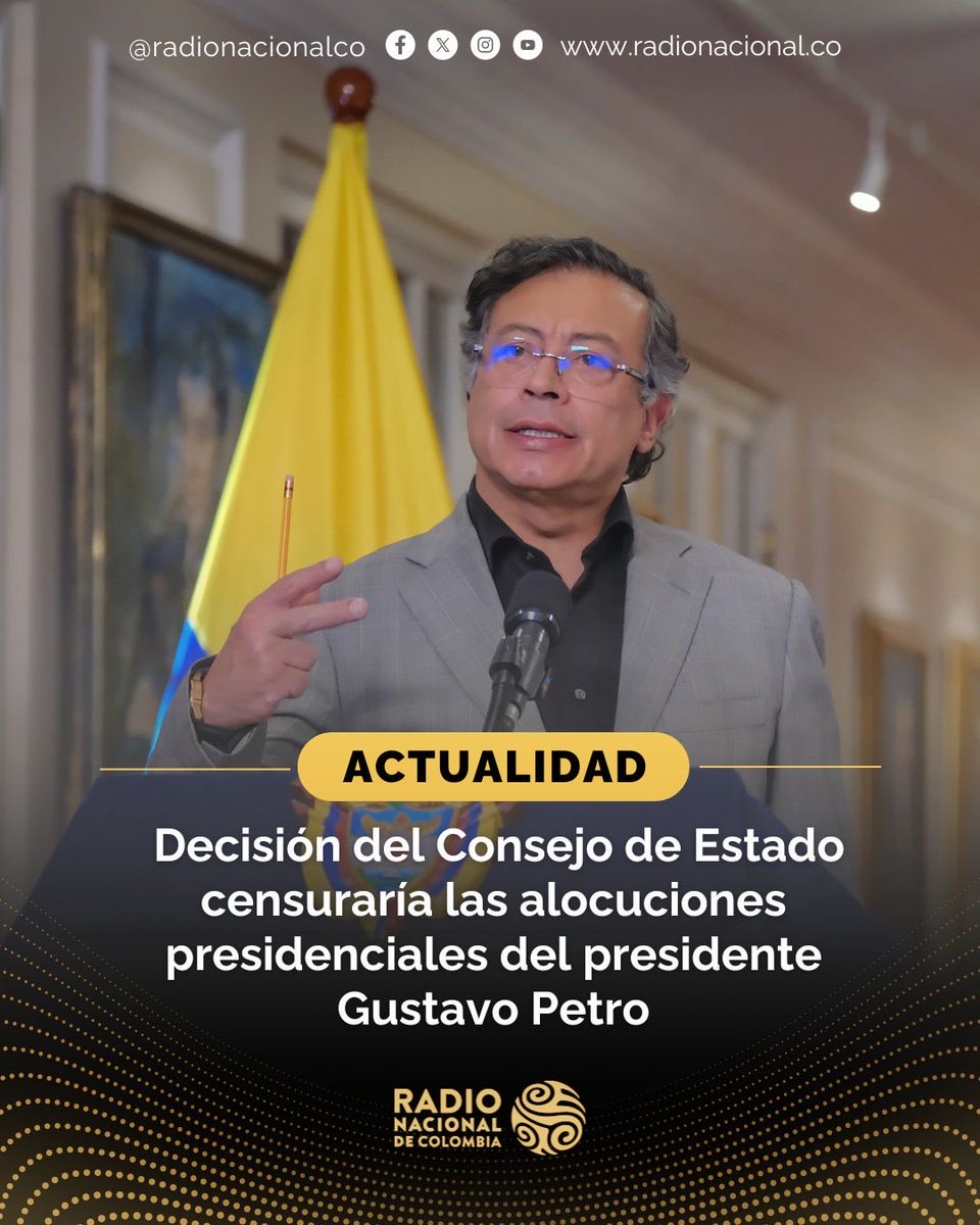 A algunos les incomoda que el Presidente <a href="/petrogustavo/">Gustavo Petro</a> hable, no por lo que dice, sino porque ya no controlan el mensaje. El espectro es público, sí, pero la voz del pueblo también. Ni la <a href="/CRCCol/">CRC Colombia</a>, ni el Consejo de Estado, ni nadie puede decidir qué se escucha y cómo, eso es