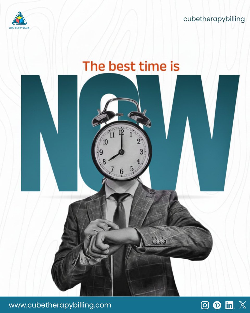 BillingCube's tweet image. The best time to simplify your billing is NOW. Start your therapy billing journey with Cube Therapy Billing.
   
 #ABABilling
#CredentialingTips
#InsuranceCredentialing
#MedicalBilling
#HealthcareCredentialing
