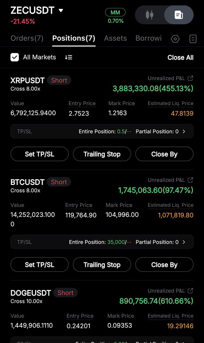 AmeerNakamoto's tweet image. POV you just placed some trades for play on #Bybit