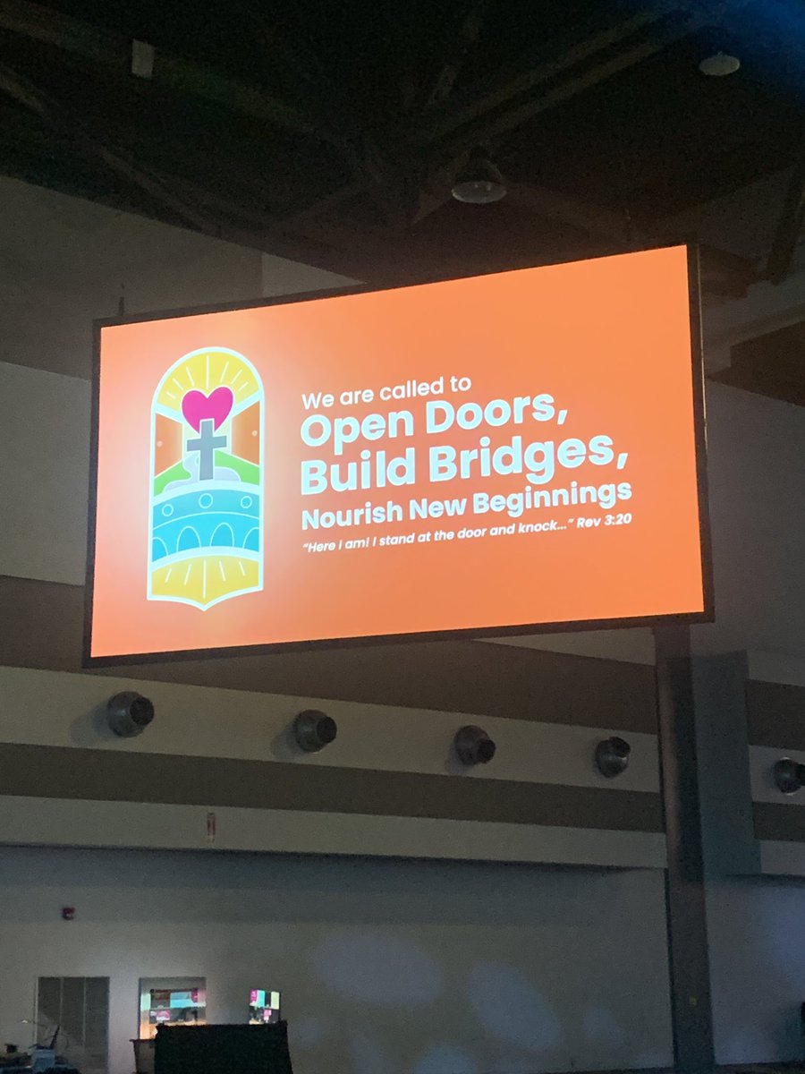 What an incredible day to gather together for inspiration and prayer. Thank you to our friend <a href="/HannahBeachEDU/">Hannah Beach</a> for sharing the importance of connecting with kids and each other and the difference it makes.  We are the bridges to change. <a href="/OttCatholicSB/">Ottawa Catholic School Board</a> #ocsbCCDay